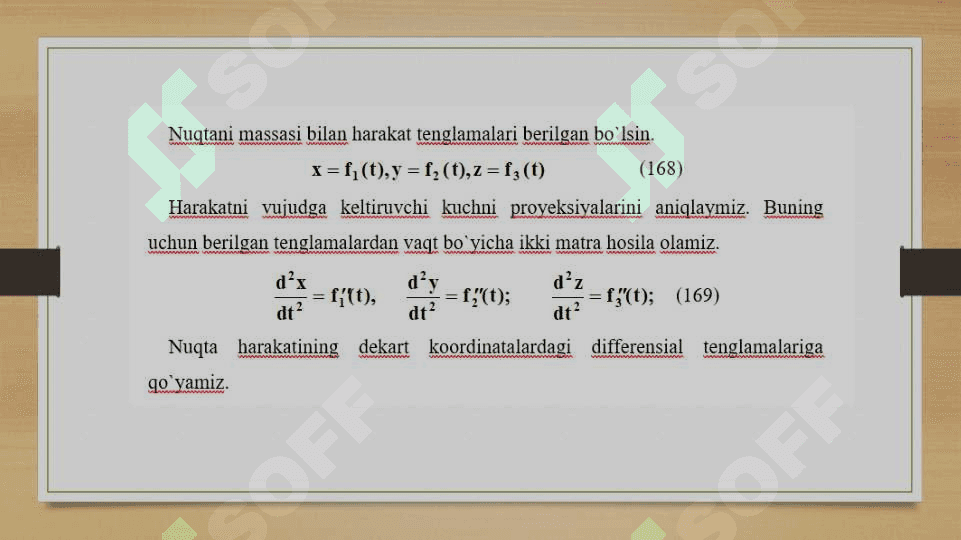 Moddiy nuqta dinamikasining 1-asosiy masalasi.pptx 3