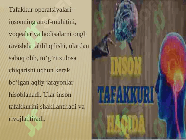 TAFAKKUR OPERATSIYALARI 2