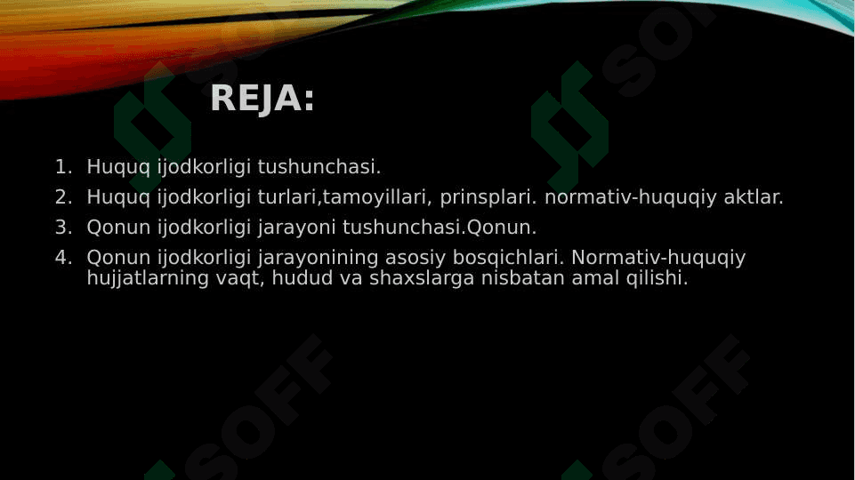Huquq ijodkorligi 2