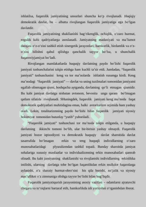 Jamiyat ,Ijtimoiy taraqqiyot haqidagi konsepsiyalar. 3