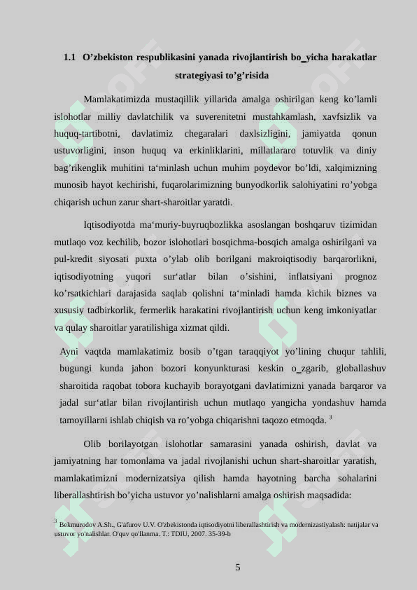 2017-2021-yillarda O‘zbekiston Respublikasini yanada rivojlantirish boʻyicha harakatlar strategiyasi 5