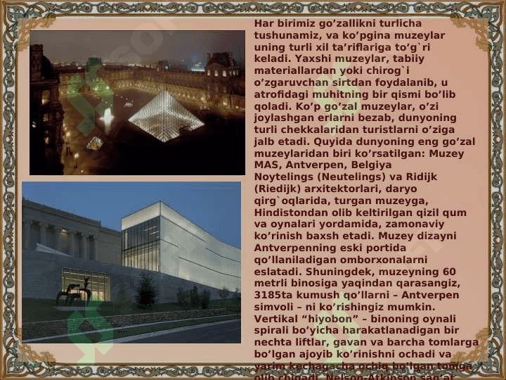 Jahon muzeylari 4
