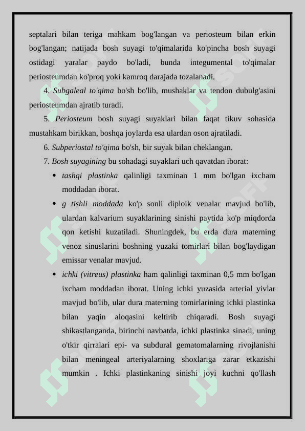 Topografik anatomiya va boshning operativ xirurgiyasi 2