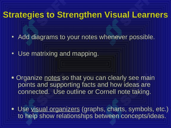 Why Learning Styles are Important 6