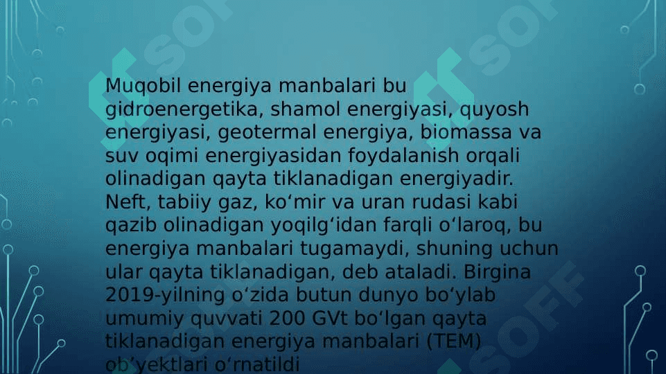 MUQOBIL ENERGIYA MANBALARI 3