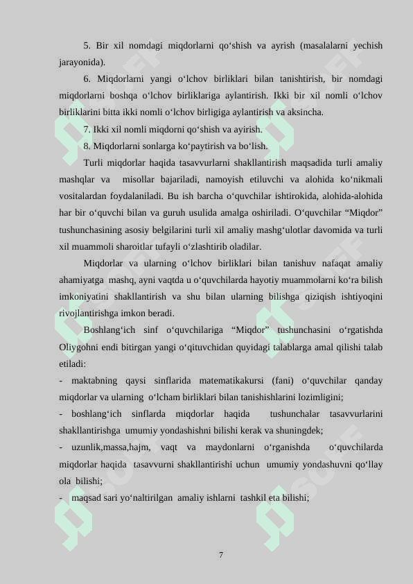 Fakultativ mashg’ulotlarda boshlang’ich sinf o’quvchilariga qadimgi vaqt o’lchov birliklari haqida tushunchalarni  o’rgatish 7