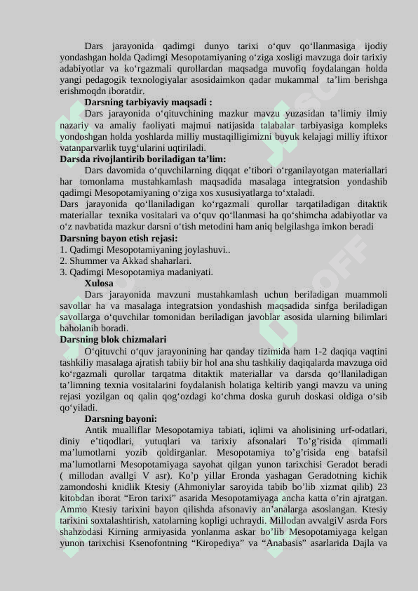 Qadimgi Mesopotamiya 2