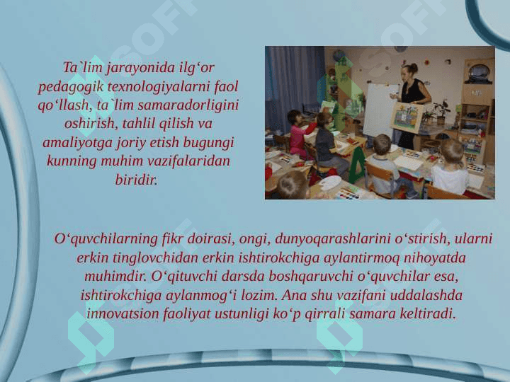 ona tili darslarida innovatsion pedagogik TEXNOLOGIYALAR 2