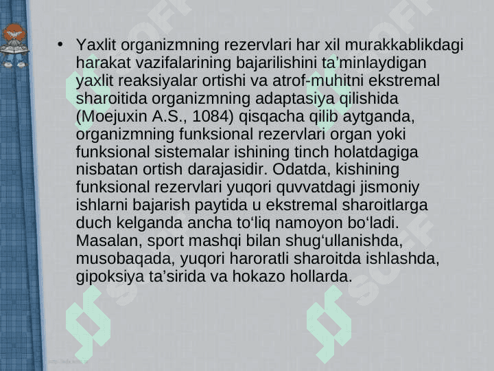 O’QUVCHI-YOSHLAR ORGANIZMINI FUNKSIONAL IMKONIYATLARINI RIVOJLANTIRISH1 4