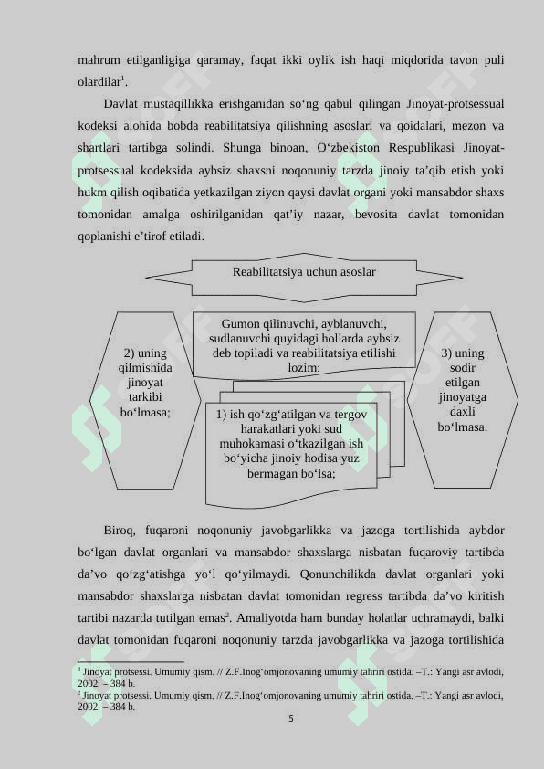 JINOYAT PROTSESSUAL HUQUQIDA REABILITATSIYA TUSHUNCHASI 5
