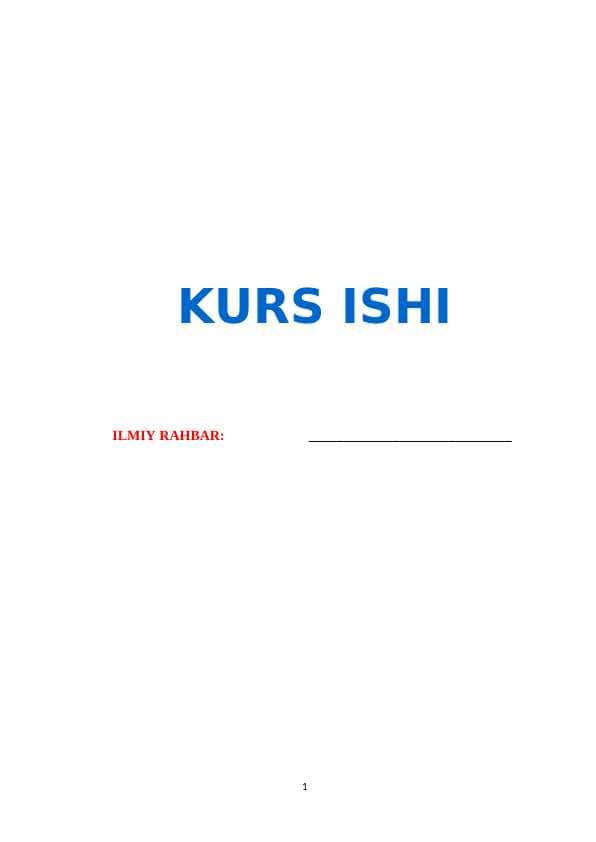 1918-1939-yillarda AQSH dagi siyosiy vaziyat (KURS ISHI) 1