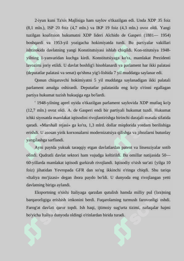 Italiya Respublikasi 3