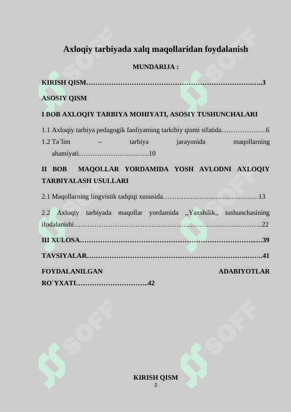 Axloqiy tarbiyada xalq maqollaridan foydalanish 2