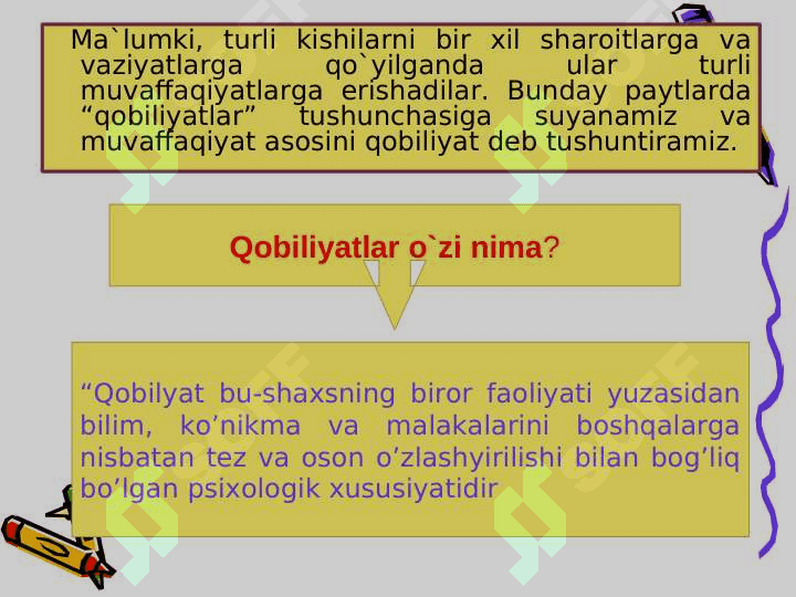 Pedagogik qobiliyat – pedagogik mahoratning asosi sifatida 2