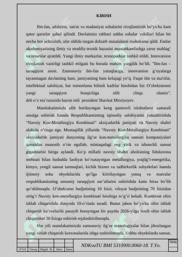 Kon sanoati mahsulotlarini qayta ishlashda manometrlarni qo‘llanishini o‘rganish 2