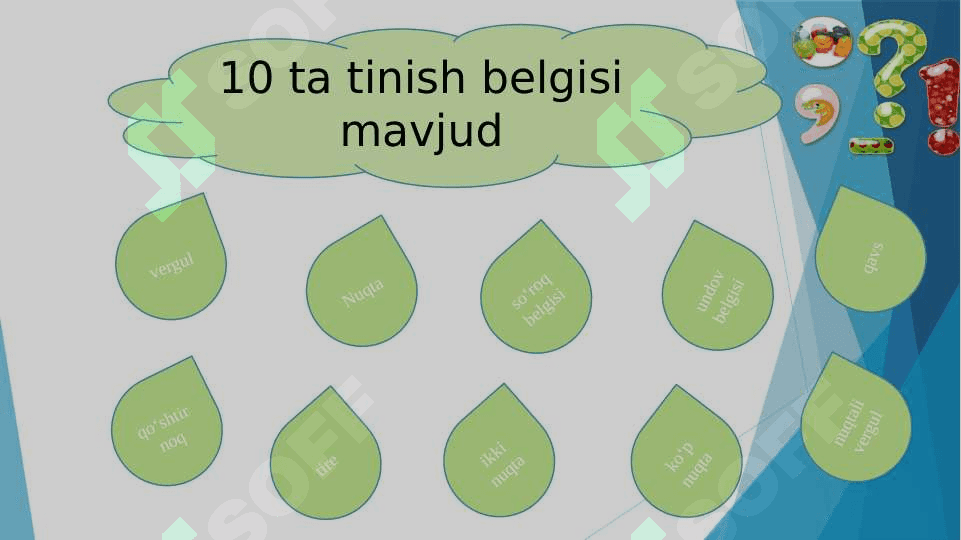 Tinish belgilari imlosi 2