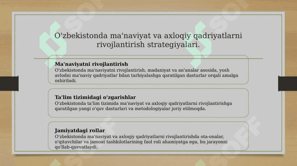 Yuksak ma’naviyatli shaxsni shakllantirishning nazariy-metodologik asoslari 6