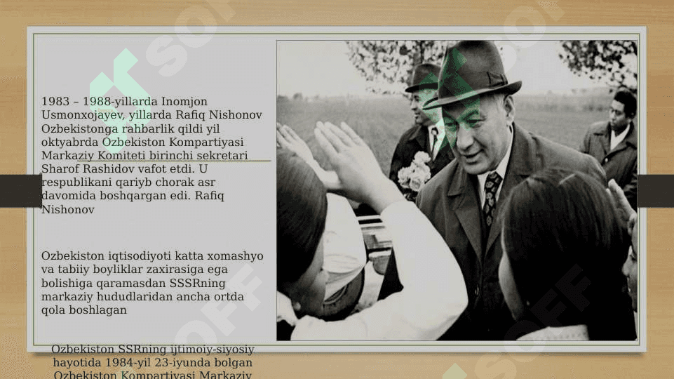 O`zbekistonda «Paxta ishi» va «O’zbek ishi» 3