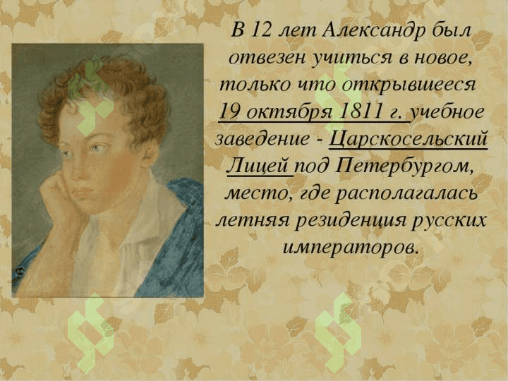 Aleksandr Sergevich Pushkin 7