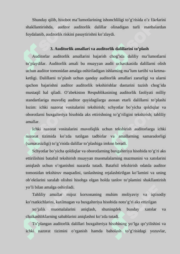 Auditorlik dalillar 8