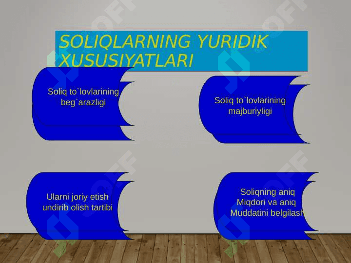 Soliq tushunchasi va soliq tizimi 4