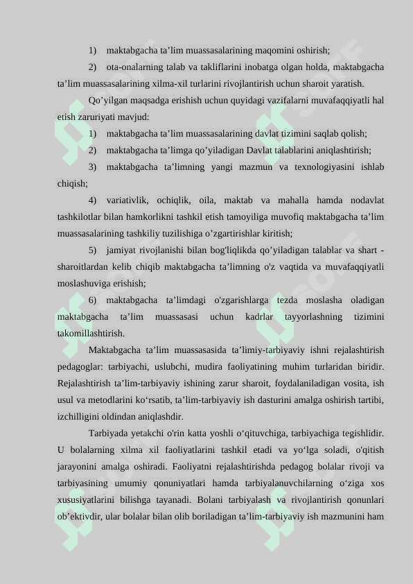 Maktabgacha ta’lim tashkilotlarida ijtimoiy pedagogik ishlarni tashkil etish, 4