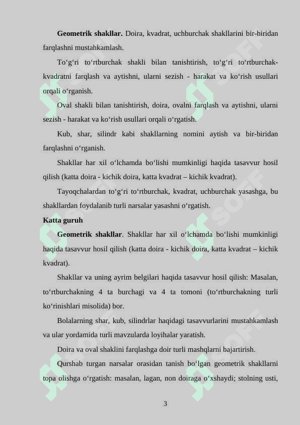 Ilk yoshdagi bolalarning predmentlar miqdorini idrok qilishning o‘ziga xosligi 3
