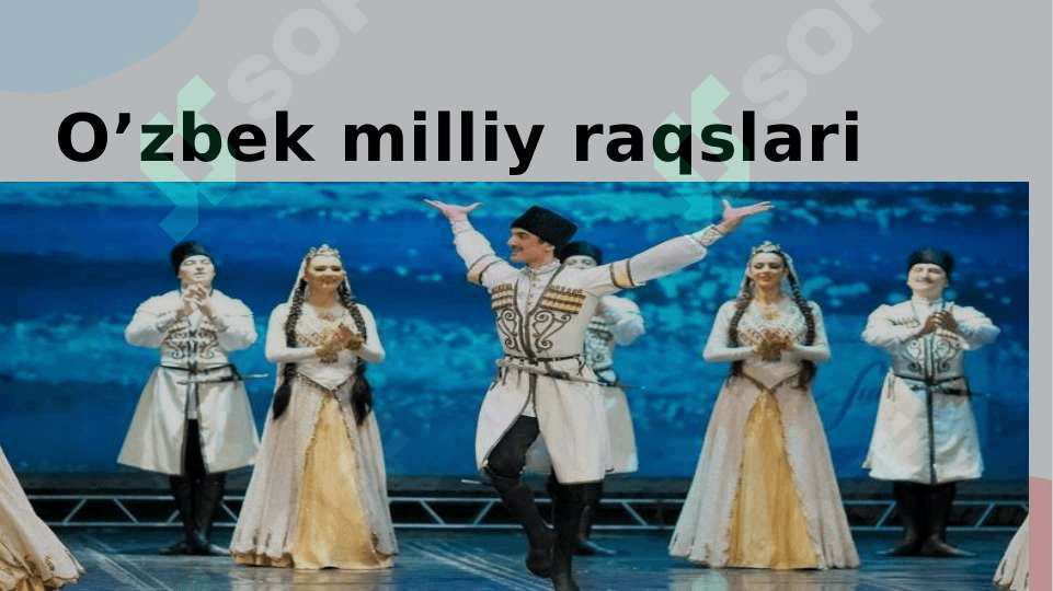 Madaniy taraqqiyotda raqslarning o'rni 6