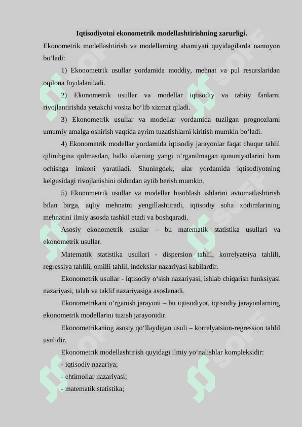 Ekonometrik modellashtirishda korrelyatsion taxlil (korrelyatsiya maydoni, korrelyatsiya koeffitsenti, korrelyatsiya koeffitsent turlari) 2