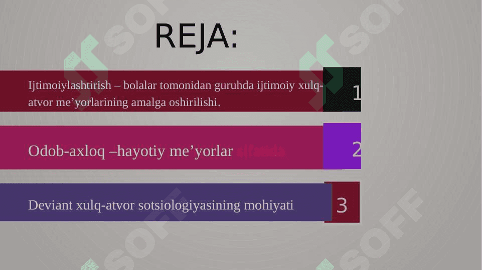 Pedagogning bolalarning ijtimoiylashuvdagi roli...... 2