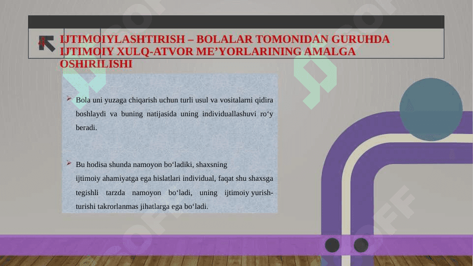 Pedagogning bolalarning ijtimoiylashuvdagi roli...... 4