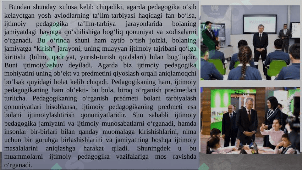 Ijtimoiy pedagogika fanining joriy etilishi. 4