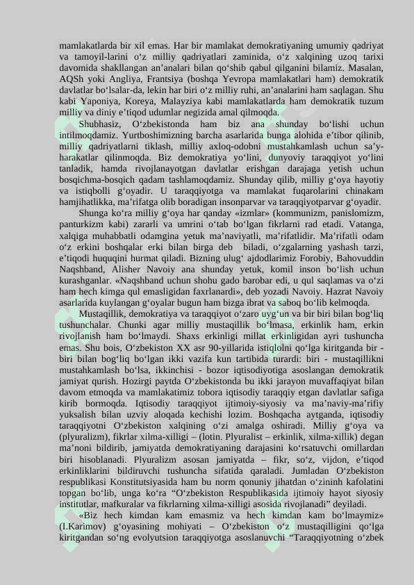 MILLIY G‘OYANING O‘ZIGA XOS XUSUSIYATLARI, RIVOJLANISH MEXANIZMLARI VA VOSITALARI 3
