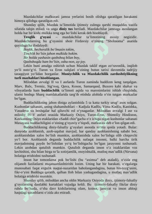 MILLIY G‘OYANING SHAKLLANISH TARIXI VA UNING  NAMOYON BO‘LISH XUSUSIYATLARI 3