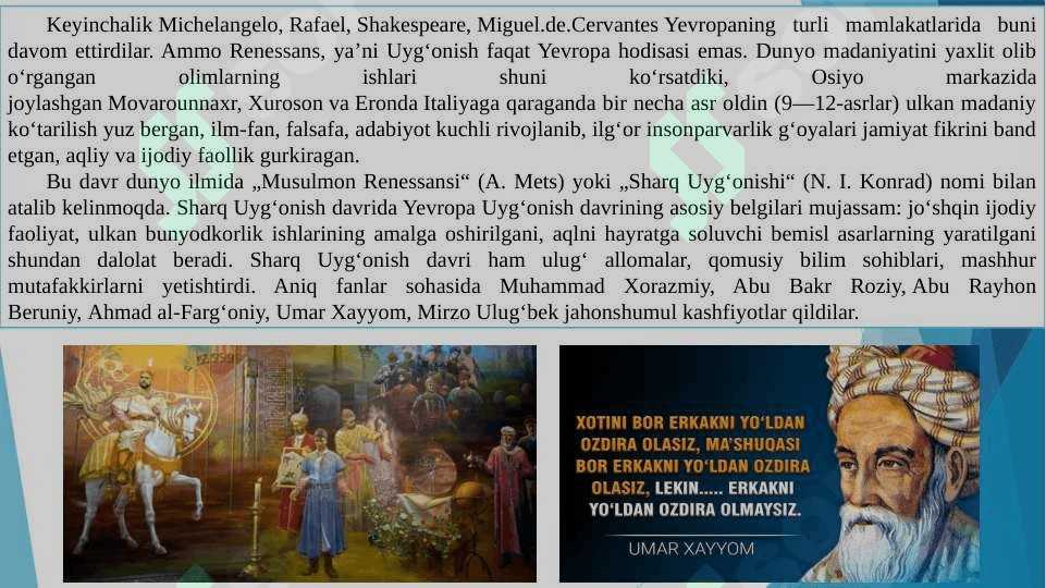 O‘rta osiyolik allomalar ijodida ilmlar tasnifi 4