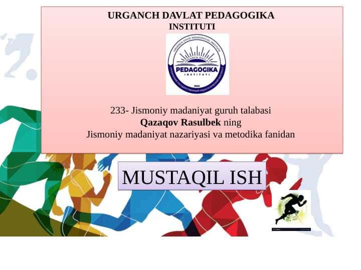 Jismoniy mashqlarni kelib chiqishi