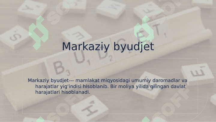 DAVLAT BYUJETI  Mahalliy byudjetlarni samarali boshqarish 4
