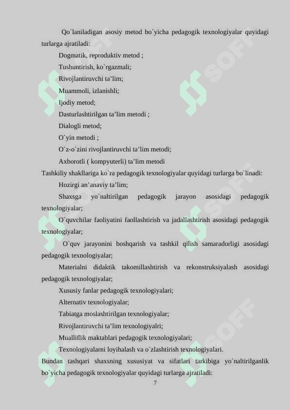 ONA TILI DARSLARIDA  INNOVATSION PEDAGOGIK TEXNOLOGIYALARlar. 7