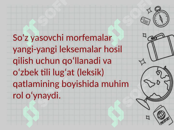 Morfemika va soʻz yasalishi 4