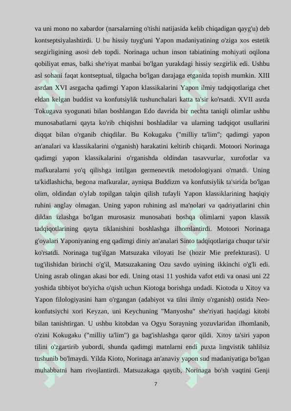 Mootori Norinaganing estetik risolalari 7