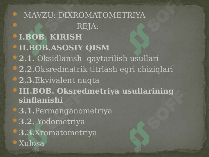 DIXROMATOMETRIYA 2
