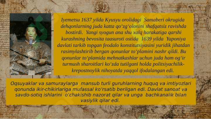 XVII-XIX asrlarda Yaponiya 4