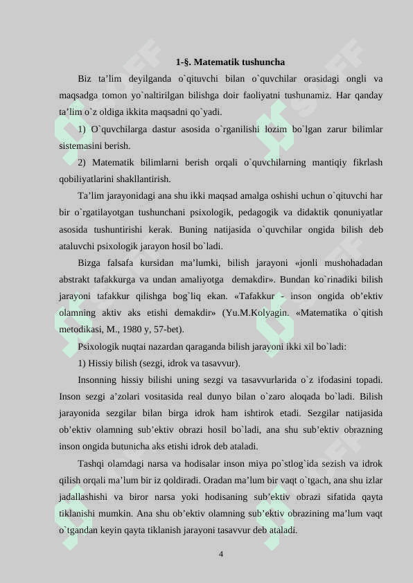MATEMATIK HUKM. MATEMATIK XULOSA. MATEMATIK HUKMNING TURLARI 4