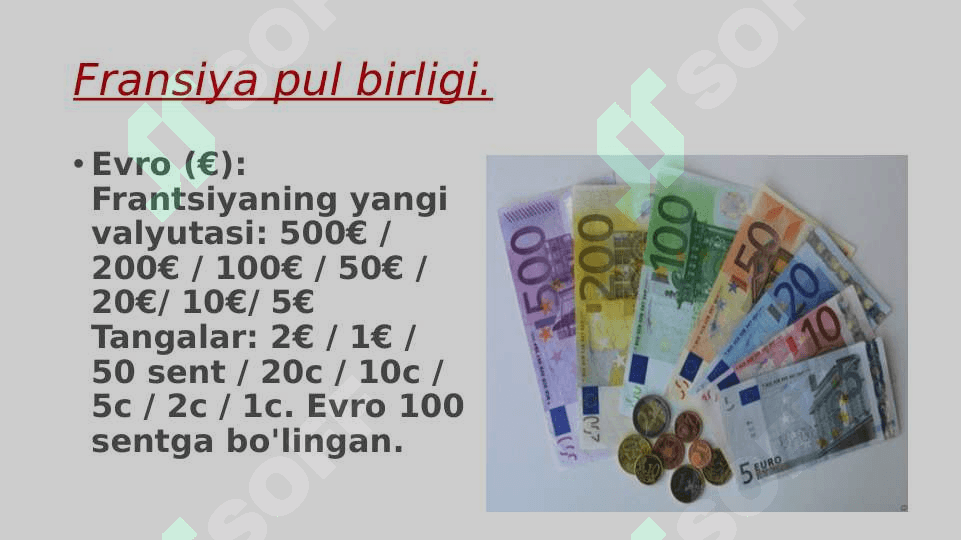 Fransiya davlatining bojxona siyosati tahlili. 7