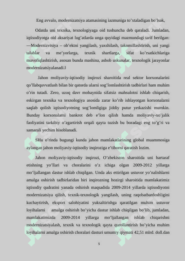 Korxonaning rivojlantrishiga ta’sir etuvchi omillar 5