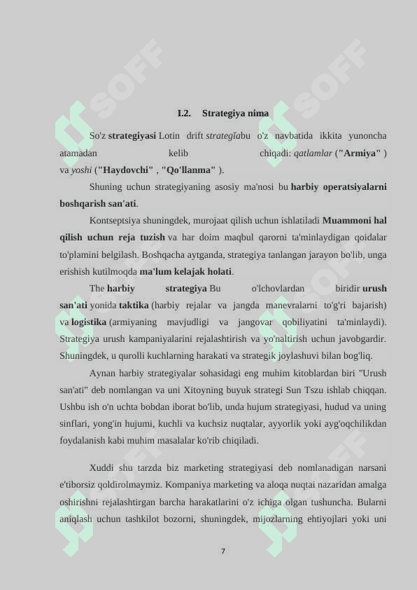 Korxonaning rivojlantrishiga ta’sir etuvchi omillar 7