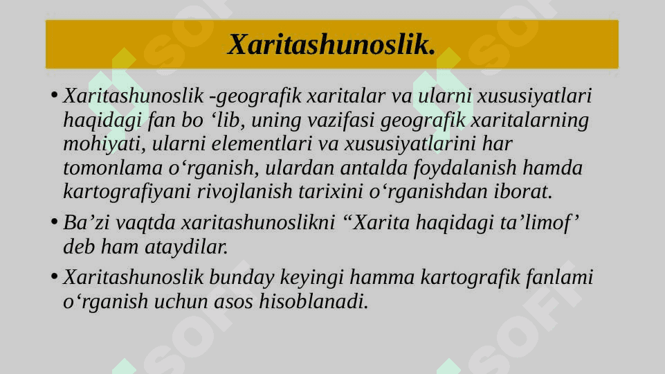 Geografik xaritalarni tahlil qilish va baholash 4