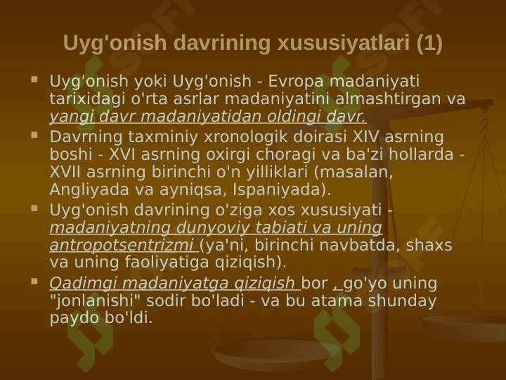 Uyg'onish-Renasans davri adabiyoti 2