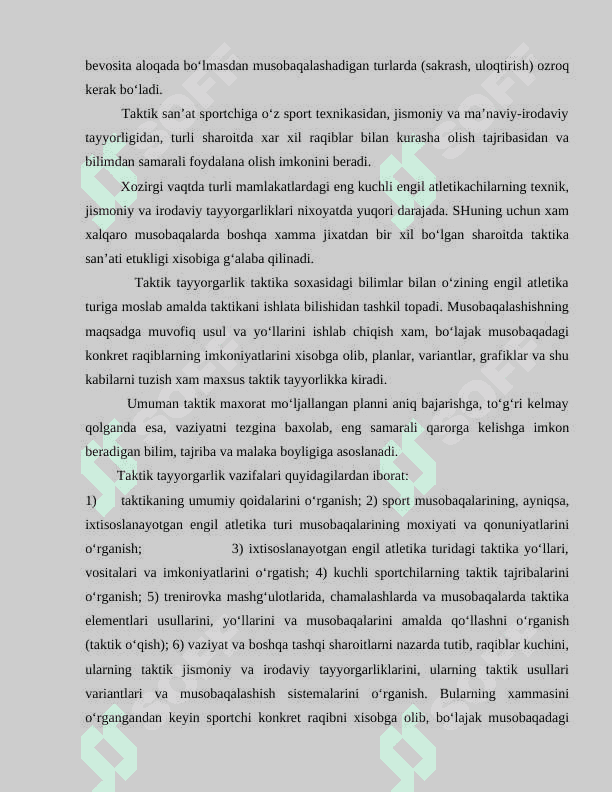 Yengil atletikada nazariy va ruhiy tayyorgarik xususiyatlari 5