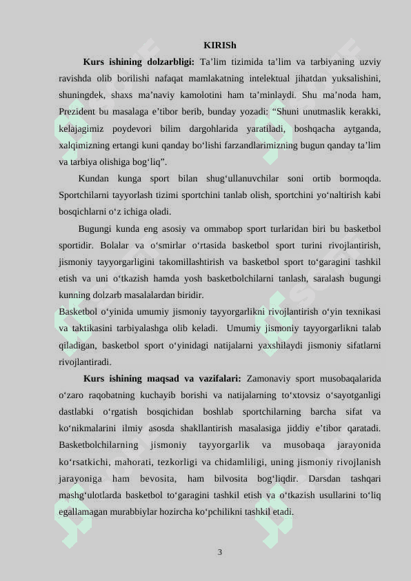 Basketbol bo‘yicha nazariy tayyorgarlik xususiyatlari 3